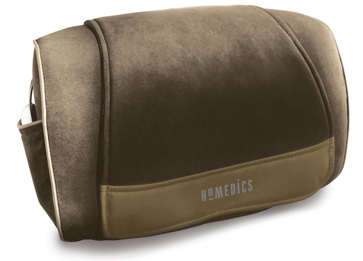 Массажная подушка HOMEDICS SP-39HW-EUSP-39HW-EU Массажная подушка HOMEDICS SP-39HW-EUSP-39HW-EUГлавное преимущество массажной подушки Шиацу SP-39HW-EU, произведенной американской компанией «Homedics», — это возможность воспользоваться функцией вибромассажа, который приносит быстрое облегчение при скованности мышц в шейной, плечевой и поясничной зонах. Кроме того, что массаж шиацу сам по себе оказывает превосходное действие на проблемные участки тела, в короткие сроки снимает накопившуюся усталость и приводит организм в тонус, дополнительные вибрации усиливают эффект — вы буквально воспрянете духом даже после непродолжительного сеанса такого массажа. С моделью Шиацу SP-39HW-EU лечебный точечный массаж шеи, плеч и поясничной зоны станет эффективным стимулированием возможностей вашего организма, улучшит кровообращение и нормализует процессы регуляции. Управлять массажной подушкой Шиацу SP-39H-EU можно при помощи специального входящего в комплект пульта дистанционного управления. Наличие двух режимов управления — с функцией подогрева и без — сообщает...
