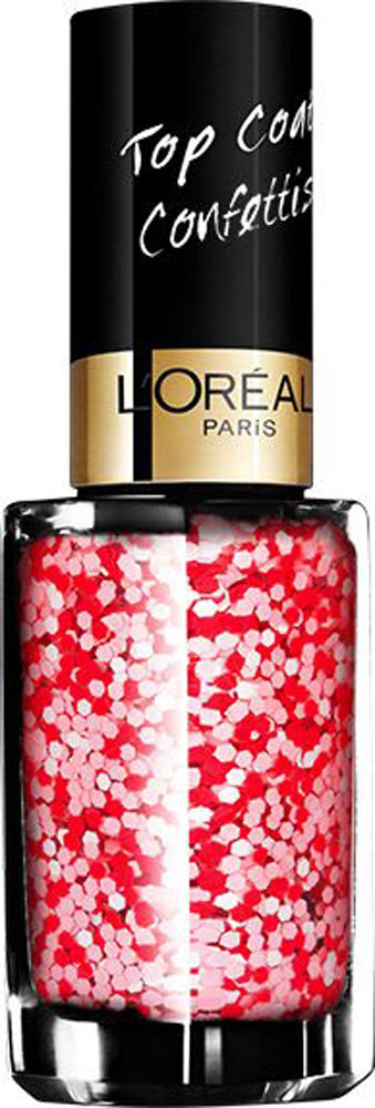 LOreal Paris Верхнее покрытие для ногтей Top Coat оттенок 929, Граффити любви, 5 мл1301207 LOreal Paris Верхнее покрытие для ногтей Top Coat оттенок 929, Граффити любви, 5 мл1301207Верхнее покрытие Color Riche – самый последний тренд в области маникюра. С помощью уникальной коллекции эффектов, от золотой россыпи каратов до элегантных твидовых покрытий, теперь возможно придать ногтям совершенно новый, роскошный вид.