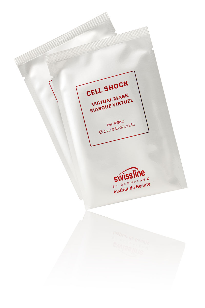 Swiss Line Cell Shock Виртуальная маска для лица, 25 млБ 63001 Swiss Line Cell Shock Виртуальная маска для лица, 25 млБ 63001Маска изготовлена из тончайших волокон хлопка, непосредственно окружающих семена, благодаря чему прилегает к лицу подобно второй коже, обеспечивая глубокое проникновение активных компонентов. Может быть использована перед торжественным событием для мгновенного преображения. При курсовом применении (1 раз в неделю в течение1-1,5 месяцев) значительно уменьшает видимые признаки увядания.