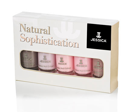 Jessica Набор лаков для маникюра Natural Sophistication Естественное изящество (5 лаков по 7,4мл)MNK-1231 Jessica Набор лаков для маникюра Natural Sophistication Естественное изящество (5 лаков по 7,4мл)MNK-1231Набор лаков для маникюра /Natural Sophistication (3 лака по 7,4мл, Reward 7,4 мл, Brilliance 7,4 мл). Лаки Jessica содержат витамины A, Д и Е, обеспечивают дополнительную защиту ногтей и усиливают терапевтическое действие базовых средств-корректоров.Нейтральные оттенки коллекции подчеркнут стиль и естественность.