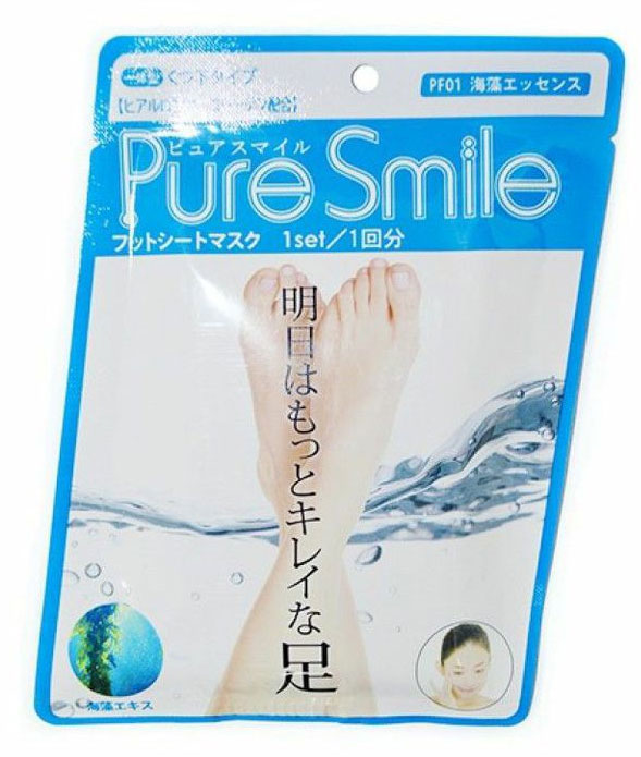 Pure Smile Питательная маска для ступней с эссенцией морских водорослей 18г.005223 Pure Smile Питательная маска для ступней с эссенцией морских водорослей 18г.005223Питательная маска для ступней с эссенцией морских водорослей PURE SMILE - это необходимый уход за достаточно проблемным участком кожи. Компоненты маски окажут интенсивное питание и увлажнение, осветлят и разгладят кожу ступней. Коллаген и гиалуроновая кислота, окажут мощное увлажняющее действие, вернут кожу плотность и упругость. Эссенция морских водорослей стимулирует клеточный обмен, нормализует секрецию жировых желез, тонизирует кожу, улучшает ее эластичность и способствует омоложению, препятствует огрубению кожи. Кипарисовая вода, препятствует появлению неприятных запахов, обладает дезодорирующим эффектом.