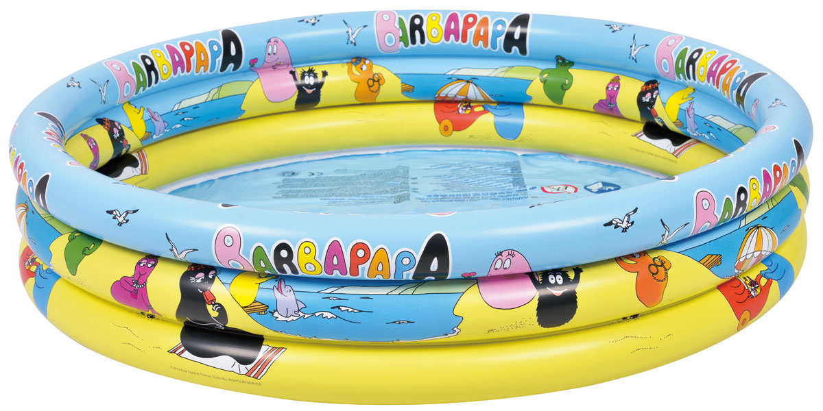 Бассейн надувной Jilong Barbapapa 3 - Ring, 99 см х 23 смJL017378NF Бассейн надувной Jilong Barbapapa 3 - Ring, 99 см х 23 смJL017378NFКруглый надувной бассейн Jilong Barbapapa 3 - Ring предназначен для детского и семейного отдыха на загородном участке. Отлично подойдет для детей от 3 лет. Бассейн изготовлен из прочного ПВХ. Комфортный дизайн бассейна и приятная цветовая гамма сделают его не только незаменимым атрибутом летнего отдыха, но и оригинальным дополнением ландшафтного дизайна участка. В комплект с бассейном входит заплатка для ремонта в случае прокола.
