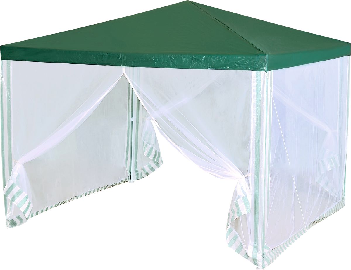 Тент садовый Green Glade 1028, 300 х 300 х 250 см1028 Тент садовый Green Glade 1028, 300 х 300 х 250 см1028Садовый тент Green Glade 1028 станет отличным помощником в организации праздника на свежем воздухе. Выполнен из высококачественного сетчатого полиэтилена. Каркас изготовлен из металлической трубки, благодаря чему тент имеет долгий срок эксплуатации. Тент защитит вас от дождя и солнца в летний день. Легко собирается, не занимает много места в сложенном виде. Не использовать при сильном ветре и дожде!