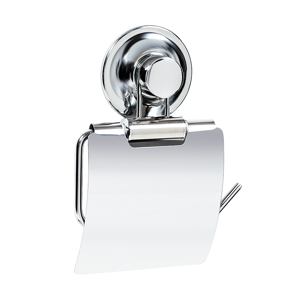 Держатель для туалетной бумаги Tatkraft Ring Lock, 12,5 х 2 х 12 см17245 Держатель для туалетной бумаги Tatkraft Ring Lock, 12,5 х 2 х 12 см17245Держатель для туалетной бумаги Tatkraft Ring Lock выполнен из хромированной стали. Инновационная запатентованная система легкого монтажа не требует сверление дырок. Уникальная технология Magic Ring позволяет устанавливать присоски много раз и на различные поверхности: стекло, глазурованная плитка, металл, пластик. Держатель выдерживает вес до 8 кг. Размер держателя: 13,5 см х 4 см х 19,5 см. Максимальный вес: 8 кг.