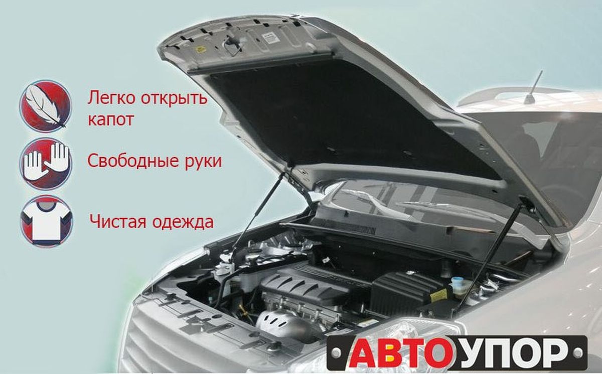 Амортизаторы капота Автоупор, для VW Polo Sedan, 2010-ALLDRIVE 501 Амортизаторы капота Автоупор, для VW Polo Sedan, 2010-ALLDRIVE 501Ароматизаторы Автоупор предназначены для удобства открывания и фиксации капота. Выполнены они из высококачественной прочной стали.Амортизаторы включают в себя комплект для крепления в штатные места под капотом автомобиля.