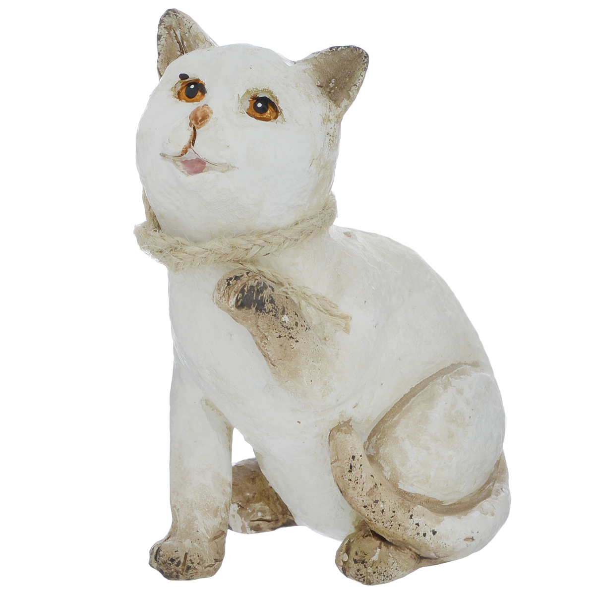 Фигурка декоративная Molento Белая кошечка, высота 11 см549-209 Фигурка декоративная Molento Белая кошечка, высота 11 см549-209Декоративная фигурка Molento Белая кошечка, изготовленная из полистоуна, позволит вам украсить интерьер дома, рабочего кабинета или любого другого помещения оригинальным образом. Изделие выполнено в виде кошки. Вы можете поставить фигурку в любом месте, где она будет удачно смотреться, и радовать глаз. Кроме того, фигурка Белая кошечка станет чудесным сувениром для ваших друзей и близких. Размер фигурки: 8,5 см х 6 см х 11 см.