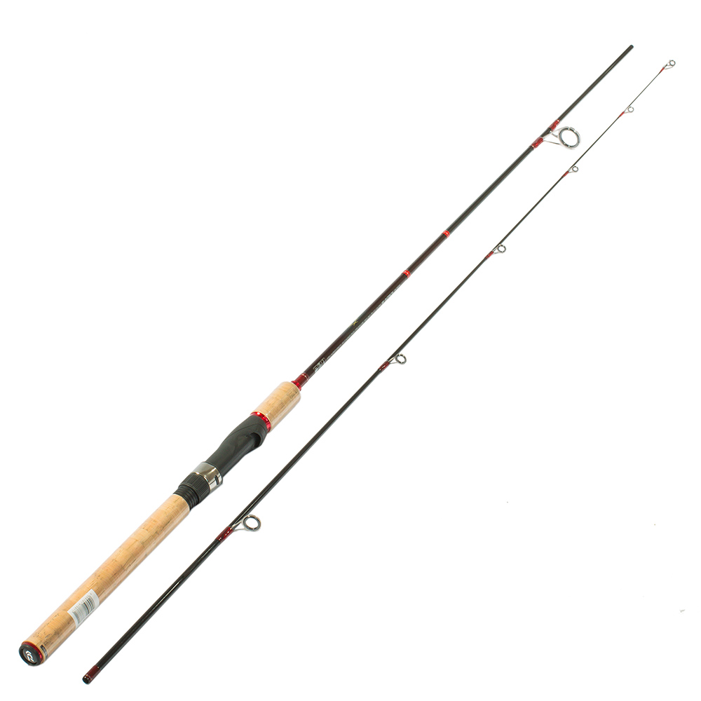 Удилище спиннинговое Daiwa Vulcan-AR, штекерное, цвет: черный, 2,44 м, 5-15 гeTrex20x Удилище спиннинговое Daiwa Vulcan-AR, штекерное, цвет: черный, 2,44 м, 5-15 гeTrex20xСтрой бланка удилища Daiwa Vulcan-AR идеален для ловли популярными в России, Украине и СНГ техниками. Удилище оснащено оригинальным катушкодержателем DAIWA. Соотношение цены и качества оставляет далеко позади своих конкурентов. Удилище выполнено из качественного графитового материала. Рукоятка из высококачественной пробки.В комплекте чехол из нейлона для переноски и хранения.Тест: 5-15 г.