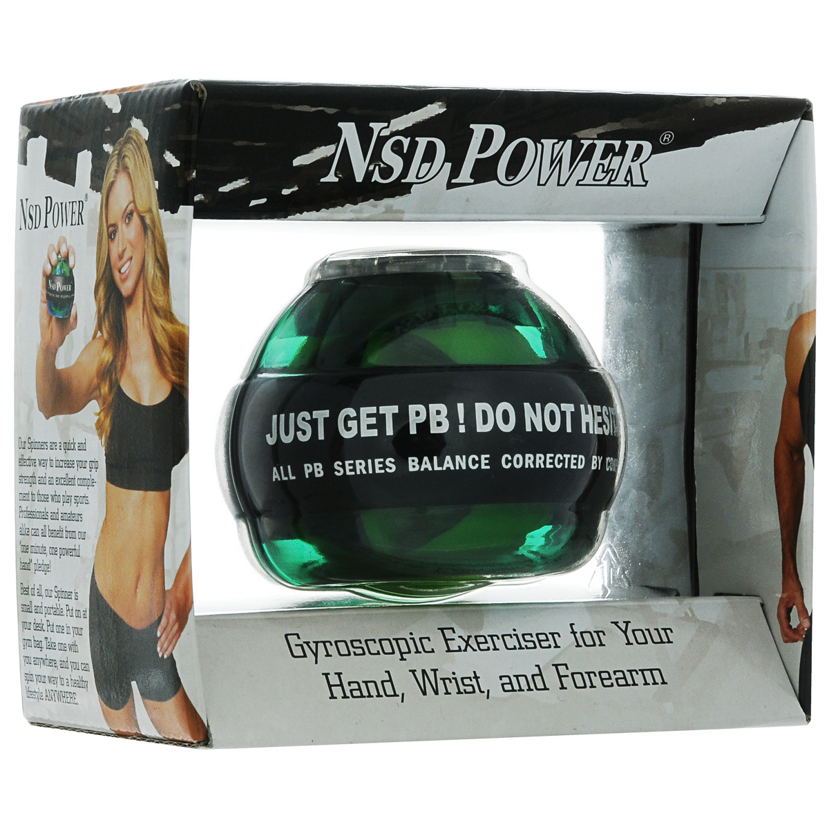 Тренажер кистевой NSD Power Powerball 250 Hz Pro, цвет: зеленыйPB-688C Green Тренажер кистевой NSD Power Powerball 250 Hz Pro, цвет: зеленыйPB-688C GreenNSD Power Powerball 250 Hz Pro - модель кистевого тренажера со счетчиком и высоким сроком службы. Достигнуть этого удалось благодаря применению более крепких материалов и технологии, создающей эффект амортизации, что способствует частичному поглощению силы удара при падении. Счетчик позволяет следить за скоростью вращения ротора, что дает возможность контролировать свои достижения в тренировках. Диаметр тренажера: 6,5 см.