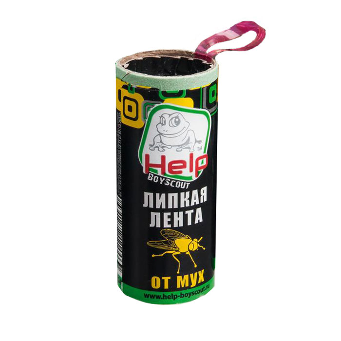 Липкая лента от мух HELP80240 Липкая лента от мух HELP80240Липкая лента HELP предназначена для уничтожения мух в помещении.