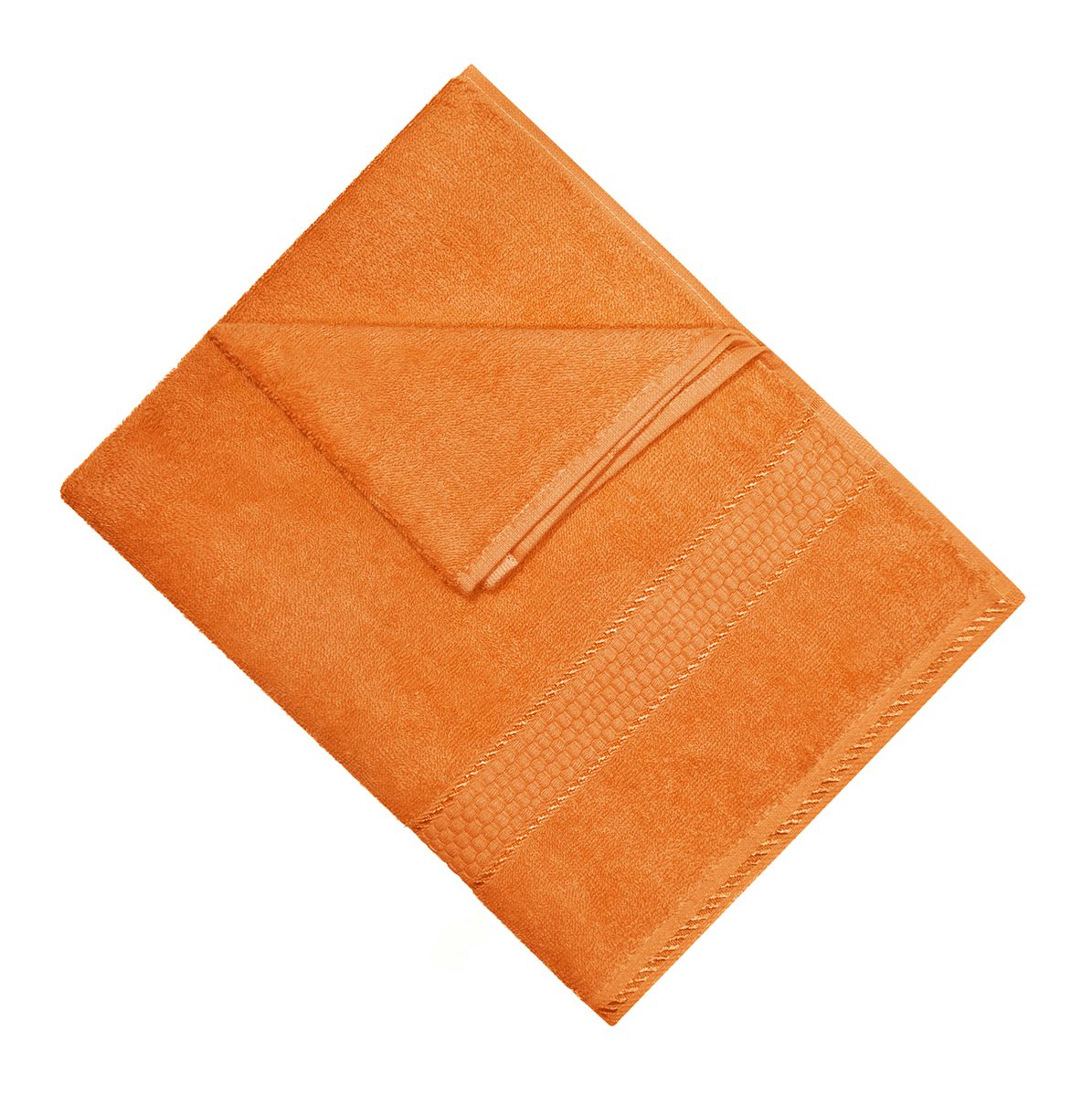 Полотенце махровое Osborn Textile, цвет: оранжевый, 50 х 90 смУзТ-МПМ-004-01-27 Полотенце махровое Osborn Textile, цвет: оранжевый, 50 х 90 смУзТ-МПМ-004-01-27В состав полотенца Osborn Textile входит только натуральное волокно - хлопок. Лаконичные бордюры подойдут для любого интерьера ванной комнаты. Полотенце прекрасно впитывает влагу и быстро сохнет. При соблюдении рекомендаций по уходу не линяет и не теряет форму даже после многократных стирок. Плотность: 450 г/м2.