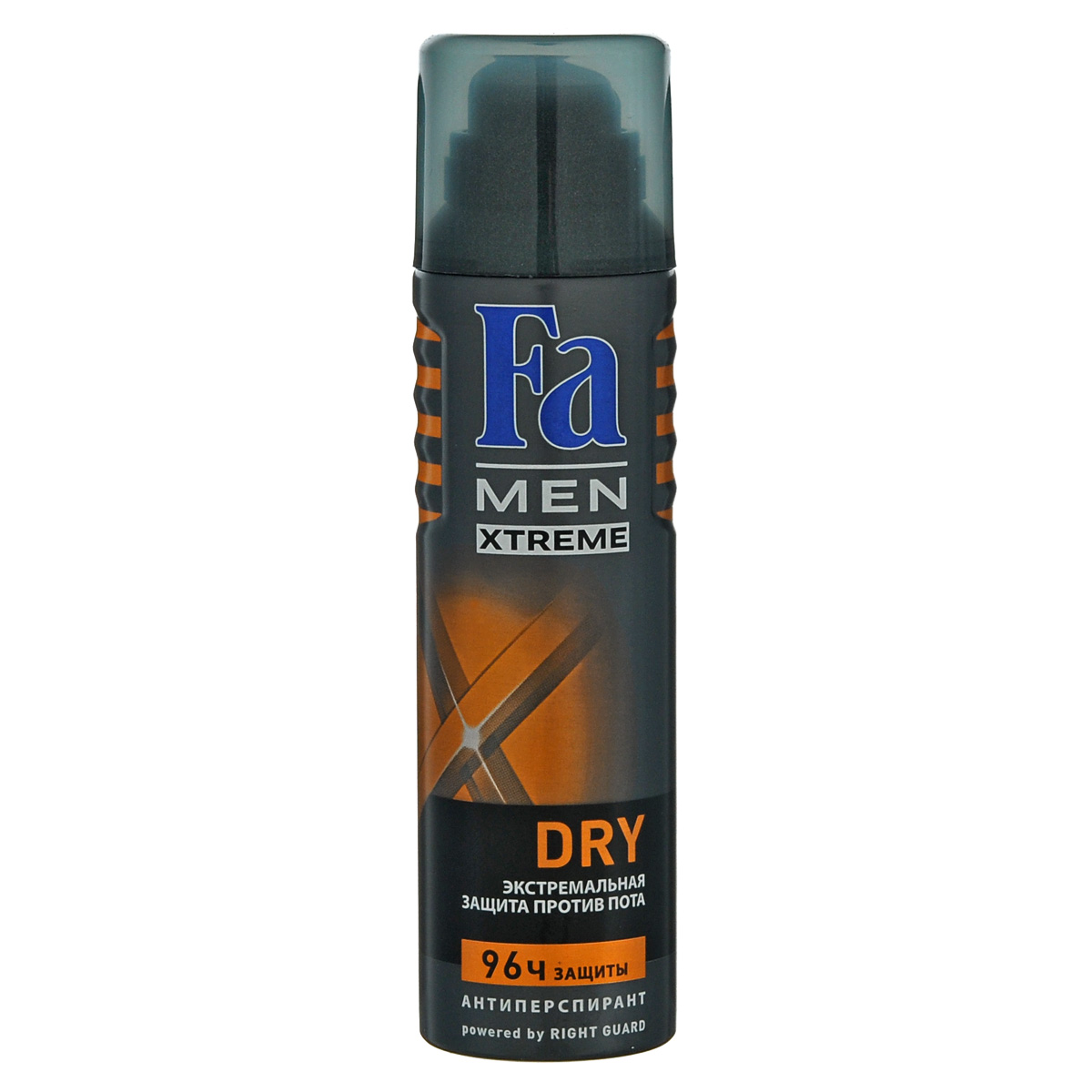 FA MEN Xtreme Дезодорант-аэрозоль Dry, 150 мл12083656 FA MEN Xtreme Дезодорант-аэрозоль Dry, 150 мл12083656Fa MEN Xtreme Dry 96 ч – Экстремальная защита против потоотделения. Инновационная формула с технологией Sweat Detect борется с потом еще до его появления. Формула с микроабсорбентами и антибактериальными ионами серебра. 0 % спирта. Также почувствуйте притягательную свежесть, принимая душ с гелем для душа Fa Men.