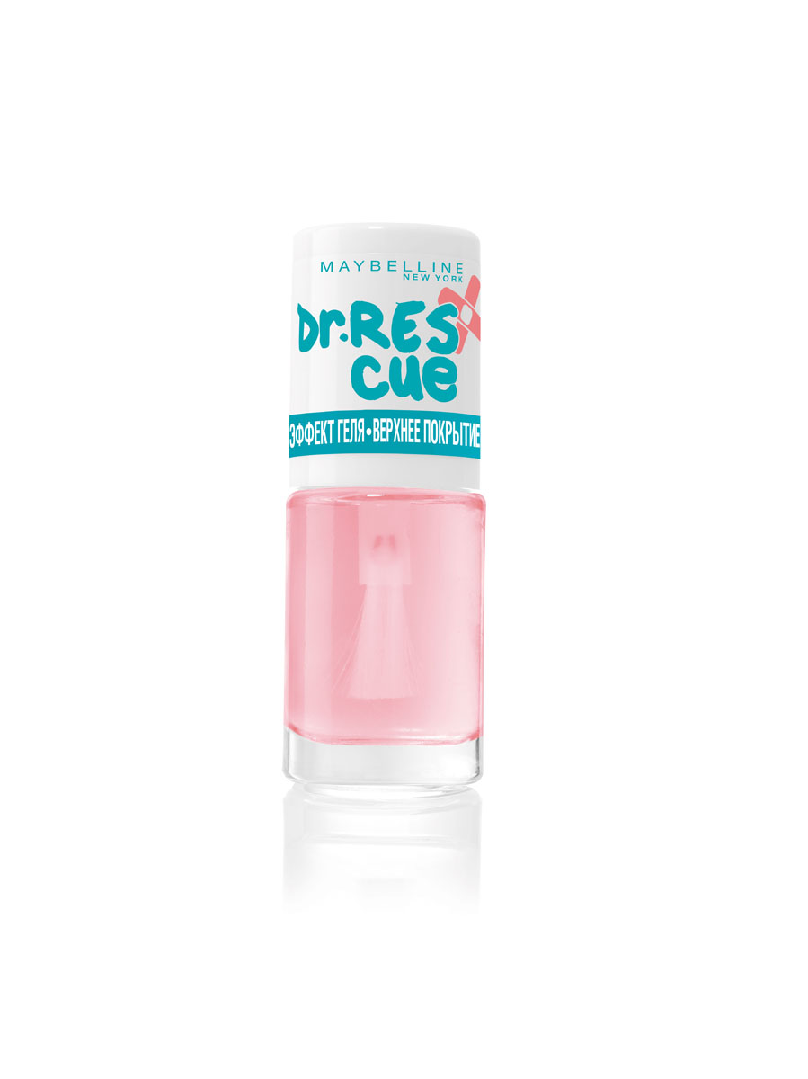 Maybelline New York Уход за ногтями DR. RESCUE Эффект геля - Верхнее покрытие, глянцевое покрытие, 7 млB2528100 Maybelline New York Уход за ногтями DR. RESCUE Эффект геля - Верхнее покрытие, глянцевое покрытие, 7 млB2528100Верхнее гелевое покрытие для зеркального блеска твоих ногтей.