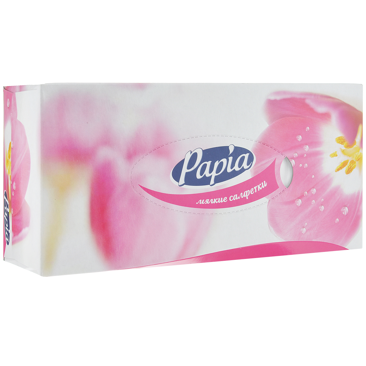 Салфетки бумажные Papia, трехслойные, 21 x 21 см, 80 шт. 1530915309 Салфетки бумажные Papia, трехслойные, 21 x 21 см, 80 шт. 1530915309Трехслойные салфетки Papia выполнены из 100% целлюлозы. Салфетки подходят для косметического, санитарно- гигиенического и хозяйственного назначения. Нежные и мягкие, они удивят вас не только своим высоким качеством, но и внешним видом. Изделия упакованы в коробку, поэтому их удобно использовать дома или взять с собой в офис или машину. Размер салфеток: 21 х 21 см.