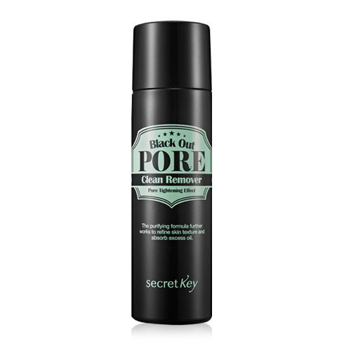 Secret Key Средство для очищения пор Black out pore clean remover 100 мл.94272 Secret Key Средство для очищения пор Black out pore clean remover 100 мл.94272Средство для удаления черных точек содержит древесный уголь, который отшелушивает омертвевшие клетки кожи, абсорбирует кожный жир, глубоко очищает поры кожи от загрязнений, не пересушивая её.