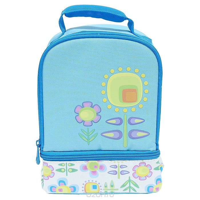Сумка-термос Lunch Kit Floral Dual для ланча, детская, цвет: голубой889423 Сумка-термос Lunch Kit Floral Dual для ланча, детская, цвет: голубой889423Детская сумка-термос Lunch Kit Floral Dual предназначена для транспортировки и хранения продуктов питания (напитки, овощи, фрукты, мясные и рыбные продукты, готовая кулинария, выпечка и т.д.), косметических средств, температурочуствительных препаратов, аксессуаров по уходу за детьми и детского питания, предметов электронной техники в режимах тепло (до + 50°С) или холод (до - 20°С). Сумка-термос изготовлена с использованием передовой технологии многослойной изоляции Iso Tec Insulation из износостойких материалов, устойчивых к UV-излучению, безопасных в контакте с пищей и простых в уходе. Она состоит из одного изотермического отделения, закрывающегося на застежку-молнию. Сумка выполнена в виде настоящего футбольного мяча и оснащена удобной текстильной ручкой для комфортной переноски. Длительность работы сумки зависит от температуры окружающей среды, а также степени охлаждения или заморозки продуктов. Для обеспечения наиболее продолжительной работы сумки-термоса в...