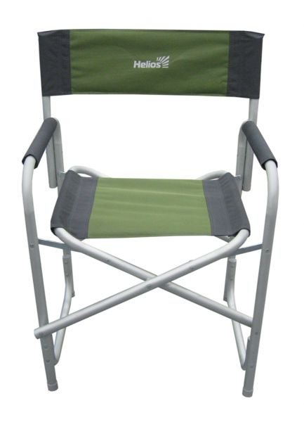 Кресло складное Helios, цвет: серый, зеленый, 47 см х 35 см х 85 см09840-20.000.00 Кресло складное Helios, цвет: серый, зеленый, 47 см х 35 см х 85 см09840-20.000.00Удобное и надежное кресло Helios с жесткой конструкцией гарантирует комфортный отдых на природе. Выполнено из прочного полиэстера. Каркас - алюминиевая труба с порошковым покрытием. В сложенном виде кресло не занимает много места.