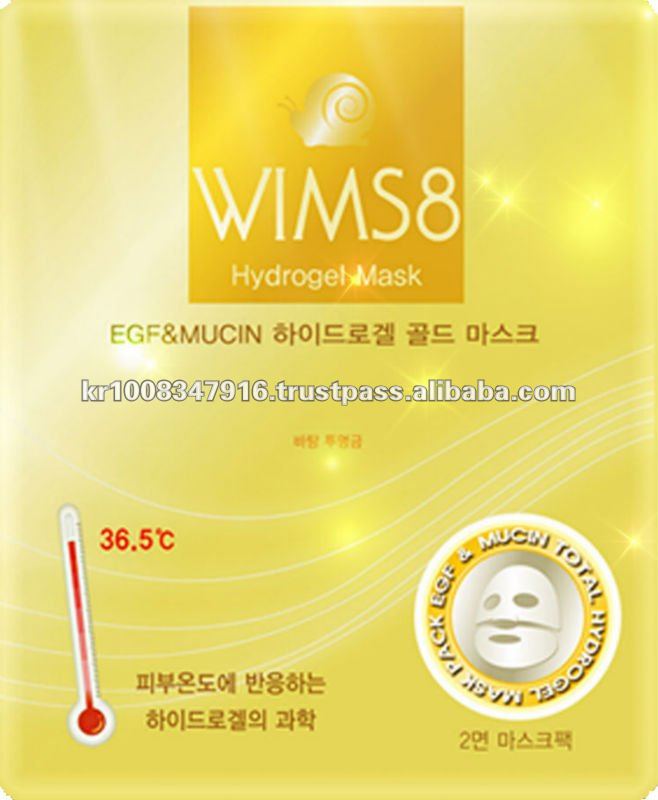 WIMS8 Гидрогелевая маска для лица Hydroгрel грold mask 15 грFS-00897 WIMS8 Гидрогелевая маска для лица Hydroгрel грold mask 15 грFS-00897Эта гидрогелевая маска содержит большое количество активных ингредиентов, таких как EGF, муцин и аденозин, которые глубоко впитываются в кожу при помощи гидрогелевой технологии.