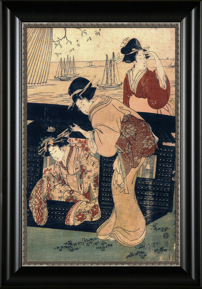 Любование цветами на горе Готэнъяма. (Китагава Утамаро)30x40 3646-41407 Любование цветами на горе Готэнъяма. (Китагава Утамаро)30x40 3646-41407Художественная репродукция картины Китагавы Утамаро «Любование цветами на горе Готэнъяма». Размер постера: 30 см х 40 см. Артикул: 30x40 3646-41407.
