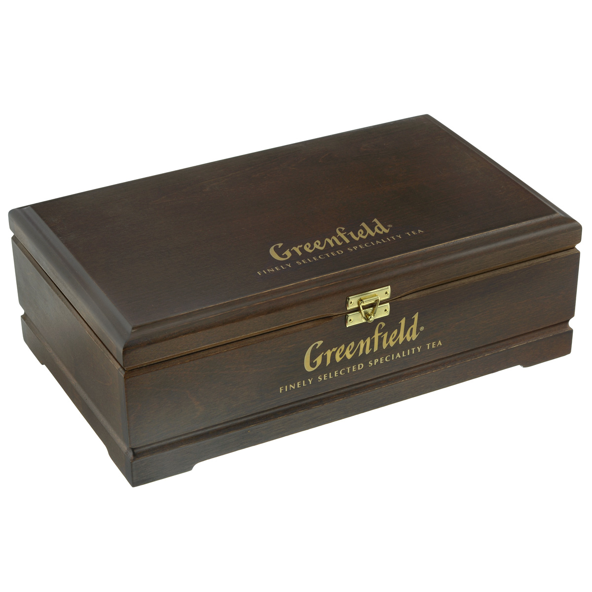 Greenfield подарочный набор: 8 видов чая, 178 г (деревянная шкатулка)0120710 Greenfield подарочный набор: 8 видов чая, 178 г (деревянная шкатулка)0120710Специально для тех, кто ценит изысканный вкус и превосходный аромат чая создан этот уникальный набор Гринфилд в необычной деревянной шкатулке. В подарочный набор входят:Голден Цейлон - черный цейлонский плантационный чай из Ругуну Меджик Юньнань - черный китайский плантационный чай из Юньнани Эрл Грей Фэнтази - черный цейлонский плантационный чай с ароматом бергамота Флаинг Драгон - зеленый китайский плантационный чай из ХунаниСамма Букет - травяной чай на основе гибискуса, шиповника, яблока со вкусом малиныГрин Мелисса - зеленый китайский чай с мелиссой, ароматом мяты и лимонаМанго Делайт - белый китайский чай с яблоком и манго Спринг Мелоди - черный индийский чай с чабрецом, мятой и листом черной смородины
