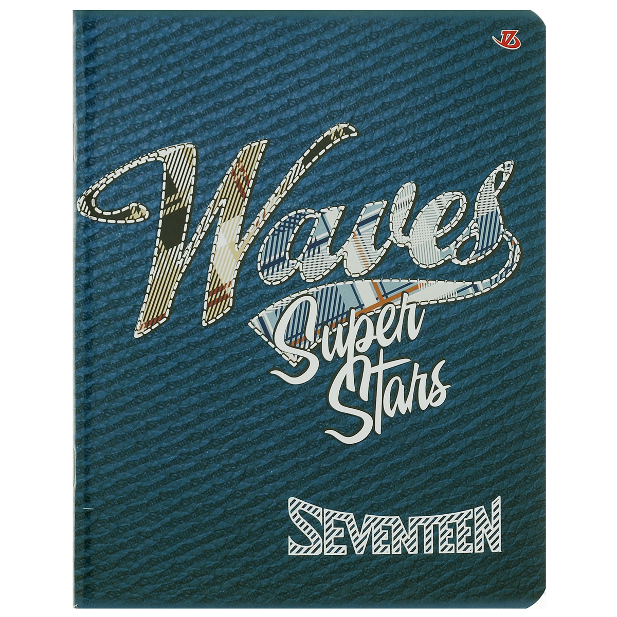 Тетрадь Seventeen. Waves, цвет: синий, 80 листов72523WD Тетрадь Seventeen. Waves, цвет: синий, 80 листов72523WDТетрадь Seventeen. Waves подойдет для любых работ и студенту, и школьнику.Фактурная обложка тетради с с элементами серебряного тиснения выполнена из мелованного картона с закругленными углами.Внутренний блок тетради соединен металлическими скрепками и состоит из 80 листов высококачественной бумаги повышенной белизны. Стандартная линовка в клетку дополнена полями, совпадающими с лицевой и оборотной стороны листа. Первая страничка содержит поля для заполнения личных данных.