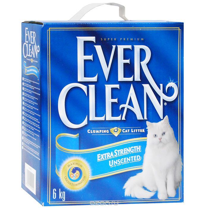 Наполнитель для кошачьего туалета Ever Clean Extra Strength Unscented, комкующийся, 6 кг440065 Наполнитель для кошачьего туалета Ever Clean Extra Strength Unscented, комкующийся, 6 кг440065Наполнитель Ever Clean Extra Strength Unscented - это элитная серия высококачественных комкующихся наполнителей с уникальными свойствами. Наполнитель состоит из специально обработанной и очищенной от пыли глины. Гранулы наполнителя обладают уникальными впитывающими свойствами и содержат активный компонент, который уничтожает запах, связанный с развитием микробов. В ядро каждой гранулы помещен специальным образом обработанный активированный уголь для максимального контроля запахов. Гранулы наполнителя не только отлично впитывают, но и образуют крепкие трудноразбиваемые комки. Состав: глина, активированный уголь. Вес: 6 кг. Товар сертифицирован.