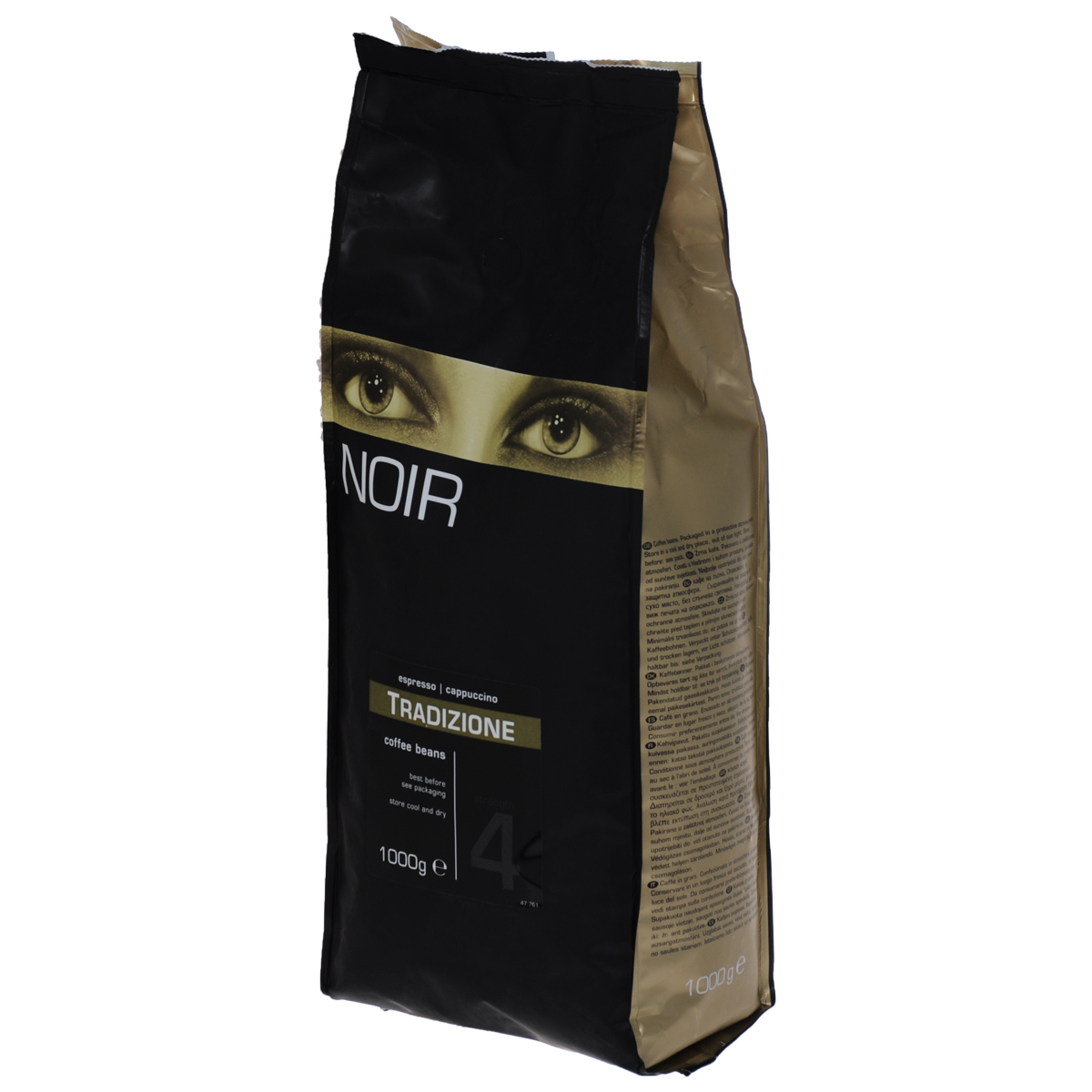Noir Tradizion кофе в зернах, 1 кг8714858476635 Noir Tradizion кофе в зернах, 1 кг8714858476635Noir Tradizion - богатый, насыщенный темно-обжаренный кофе. Теплые пряные ароматы дополняют изумительный вкус. Tradizione – это настоящая классика.
