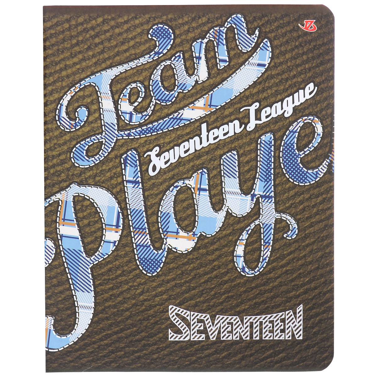 Тетрадь Seventeen, цвет: хаки, 80 листов. 6655/5_Хаки6655/5_Хаки Тетрадь Seventeen, цвет: хаки, 80 листов. 6655/5_Хаки6655/5_ХакиТетрадь Seventeen подойдет для любых работ и студенту, и школьнику. Фактурная обложка тетради с с элементами серебряного тиснения выполнена из мелованного картона с закругленными углами. Внутренний блок тетради соединен металлическими скрепками и состоит из 80 листов высококачественной бумаги повышенной белизны. Стандартная линовка в клетку дополнена полями, совпадающими с лицевой и оборотной стороны листа. Первая страничка содержит поля для заполнения личных данных.