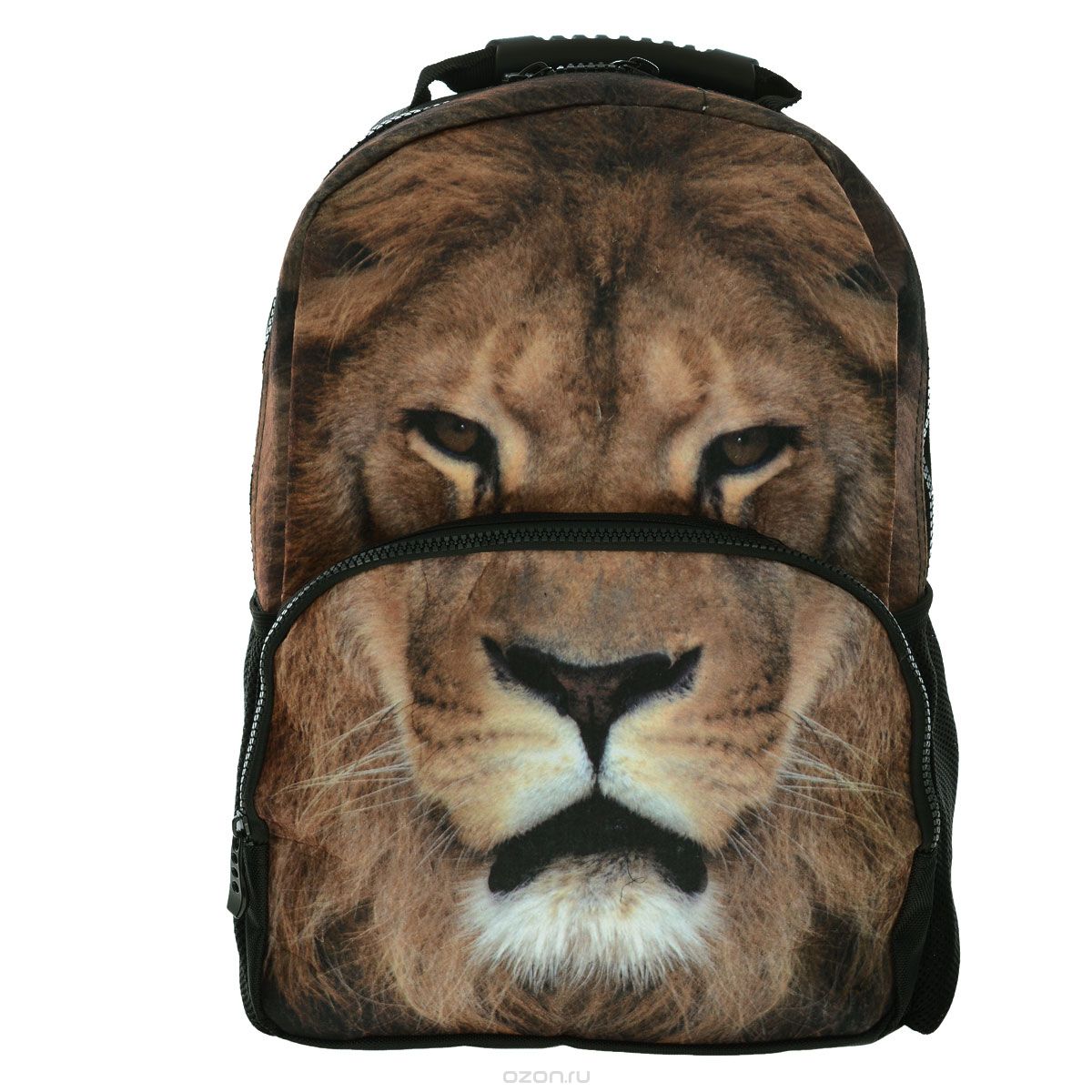 Рюкзак школьный Trend Line Lion, цвет: черныйSVCB-RT2-896 Рюкзак школьный Trend Line Lion, цвет: черныйSVCB-RT2-896Стильный школьный рюкзак Trend Line выполнен из полиэстера, дополнен вставкой из флиса, которая оформлена художественной печатью с изображением Lion.Рюкзак имеет одно основное отделение, закрывающееся на застежку-молнию. Снаружи, на лицевой стороне, рюкзака размещен накладной карман на молнии, внутри которого предусмотрен еще один накладной карман на липучке. С двух сторон изделия расположены два накладных сетчатых кармашка. В верхней части изделия предусмотрена эргономичная ручка для переноски, а также предусмотрены регулируемые лямки.Такой рюкзак станет незаменимым спутником вашего ребенка в походах за знаниями.
