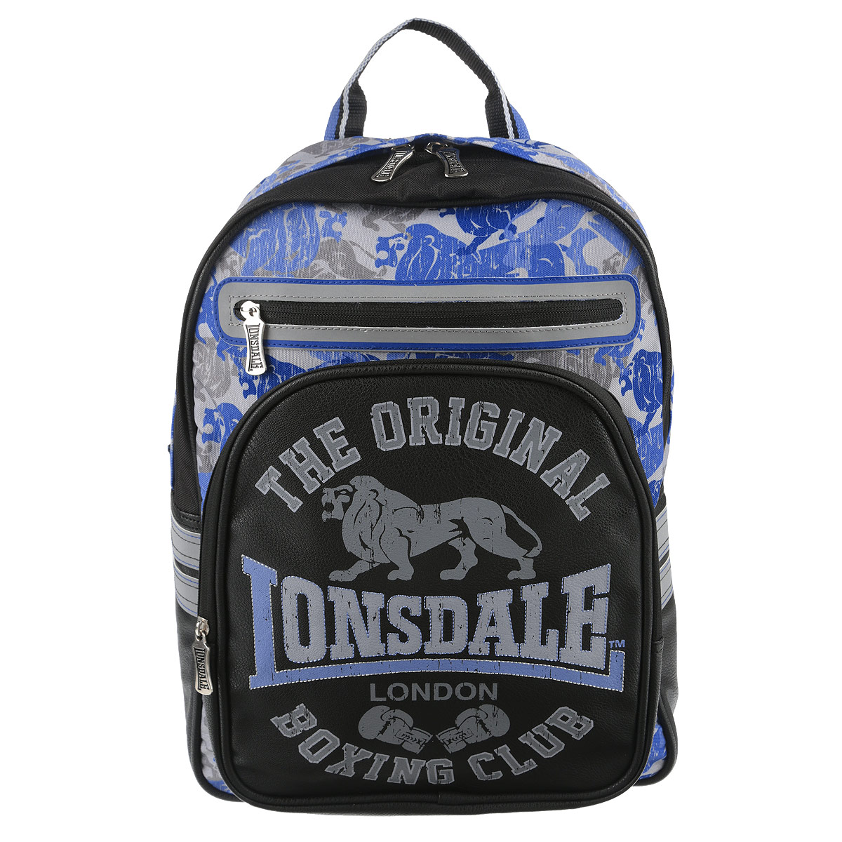 Рюкзак школьный Kinderline Lonsdale, цвет: черный, голубой, серый. LSCB-UT1-507LSCB-UT1-507 Рюкзак школьный Kinderline Lonsdale, цвет: черный, голубой, серый. LSCB-UT1-507LSCB-UT1-507Рюкзак школьный Kinderline Lonsdale выполнен из износоустойчивых материалов, декорирован оригинальным рисунком и надписями. Рюкзак имеет одно вместительное основное отделение, закрывающееся на молнию. Внутри отделения два разделителя с утягивающей резинкой. Лицевая сторона изделия дополнена двумя карманами на молнии - врезным и накладным. Рюкзак оснащен удобной ручкой для переноски и двумя широкими лямками регулируемой длины. Спинка уплотнена, что позволяет снизить нагрузку на позвоночник.