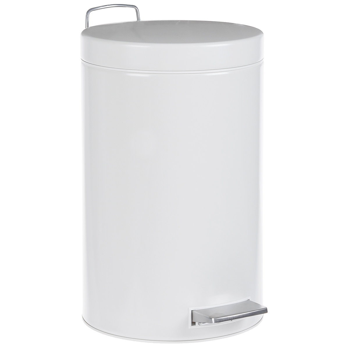 Ведро для мусора Brabantia, с педалью, цвет: белый, 12 л. 214660S03301004 Ведро для мусора Brabantia, с педалью, цвет: белый, 12 л. 214660S03301004Ведро для мусора Brabantia, выполненное из стали, обеспечит долгий срок службы и легкую чистку. Ведро оснащено педалью из нержавеющей стали, с помощью которой можно открывать крышку. Пластиковая основа ведра предотвращает повреждение пола. Резиновые ножки препятствуют скольжению. Внутренняя часть - пластиковое ведерко с металлической ручкой, которое легко можно вынуть. В комплект входят пакеты для ведра.Ведро Brabantia поможет вам держать мусор в порядке и предотвратит распространение неприятного запаха. Диаметр ведра: 24 см.Высота ведра: 39,5 см.Объем: 12 л.