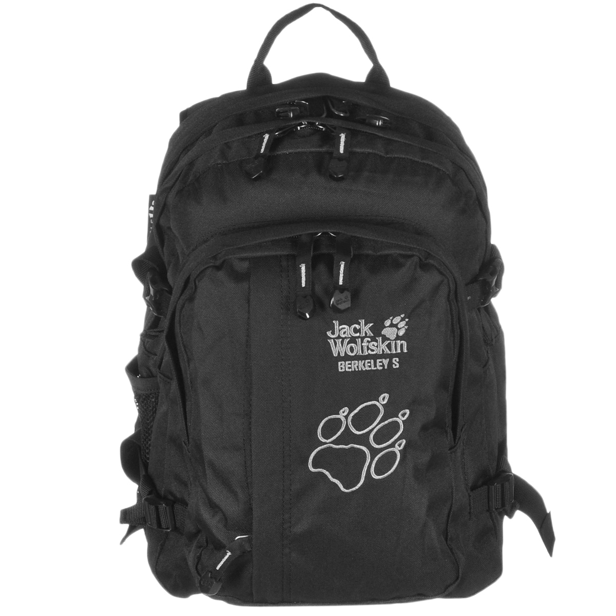 Рюкзак Jack Wolfskin Berkeley S, цвет: черный. 25336-60025336-600 Рюкзак Jack Wolfskin Berkeley S, цвет: черный. 25336-60025336-600В повседневном рюкзаке Jack Wolfskin Berkeley S есть много места для книг, тетрадей и других школьных принадлежностей. Оснащен двумя большими основными отделениями и одним большим передним отделом с дополнительными карманами для хранения ручек, карандашей, карманных денег и прочих мелочей. Сбоку расположен сетчатый карман. Поддерживающая система обеспечивает удобное распределение нагрузки за счет хорошей посадки плечевых ремней.