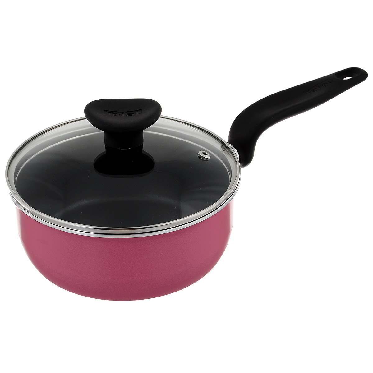 Ковш Tefal Tulip, с антипригарным покрытием, с крышкой, 1,7 л9100018564 Ковш Tefal Tulip, с антипригарным покрытием, с крышкой, 1,7 л9100018564Ковш Tefal Tulip выполнен из высококачественного листового алюминия, снабжен удобной бакелитовой ручкой. Безопасное противопригорающее покрытие обеспечивает изделию долгий срок эксплуатации. Не содержит PFOA, кадмия, свинца. Крышка из термостойкого стекла, снабженная металлическим ободком и отверстием для выпуска пара, позволяет контролировать процесс приготовления пищи. Ковш подходит для газовых плит. Можно мыть в посудомоечной машине. Практичный и легкий в использовании ковш Tefal Tulip - это идеальный выбор для современной хозяйки! Внешний диаметр: 19,5 см. Внутренний диаметр: 18 см. Длина ручки: 17 см. Высота: 7,5 см.