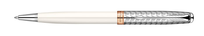Ручка шариковая Sonnet Metal & Pearl CT. PARKER-S094734072523WD Ручка шариковая Sonnet Metal & Pearl CT. PARKER-S094734072523WDРучка шариковая «Паркер Соннет Метал анд Перл Си Ти». Инструмент для письма, линия письма – средняя, цвет чернил – черный, в подарочной упаковке. Произведено во Франции.