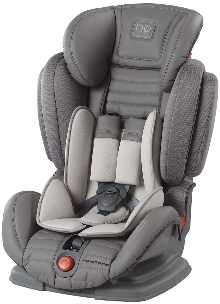Автокресло Happy Baby Mustang гр. 1-2-3, Gray4690624016714 Автокресло Happy Baby Mustang гр. 1-2-3, Gray4690624016714MUSTANG — автомобильное кресло группы I-II-III (для детей от 9 до 36 кг). Регулируемые по высоте пятиточечные ремни с мягкими накладками обеспечивают безопасность и комфорт малыша. Уникальность этого автокресла в том, что оно регулируется по ширине и ребенку будет в нем комфортно в любое время года. Защита от боковых ударов с регулируемым по высоте подголовником обеспечивает дополнительную безопасность. Кресло имеет 4 угла наклона спинки, оснащено удобным механизмом регулировки. Автокресло крепится в автомобиле с помощью штатных трехточечных ремней безопасности и устанавливается лицом по ходу движения автомобиля.