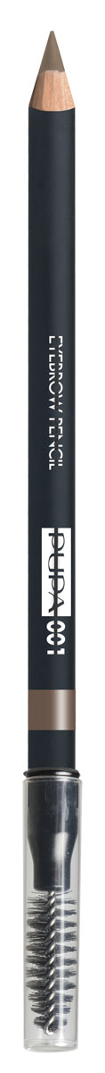 PUPA Карандаш для бровей тон 001 EYEBROW PENCIL Светлый, 1,08 гCRS-80273547 PUPA Карандаш для бровей тон 001 EYEBROW PENCIL Светлый, 1,08 гCRS-80273547Карандаш для бровей выделяет и подчеркивает брови и обеспечивает создание натурального и естественного макияжа.Формула: содержит пластичный и мягкий воск, который обеспечивает безупречное нанесение, четкую и структурированную линию, гарантирует водостойкий результат и стойкий эффект надолго. Упаковка: Деревянный корпус черного сатинового цвета; Серебряный логотип и нанесение цвета кольцом; Аппликатор в форме кисти.