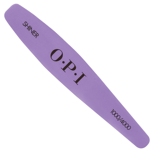 OPI Бафф-Блеск Shiner XL File 1000/4000FI661 OPI Бафф-Блеск Shiner XL File 1000/4000FI661Представляет собой двустороннюю пилку, которая обеспечивает качественный уход от ОПИ. Предназначена для обработки поверхности ногтей - с ее помощью обрабатывают гелевые или акриловые ногти. Может использоваться для придания формы, укорачивания длины акриловых и гелевых ногтей и выравнивания их поверхности. Пилка Shiner File 1000/4000 grit OPI предназначена для профессионалов. С ее помощью можно быстро придать нужную форму ногтевой пластине. Используется на завершающем этапе шлифовки смоделированных ногтей. Полирует ногтевую пластину до придания ей бриллиантового блеска. Пилочка с алмазной крошкой с двухсторонним абразивом предназначена для доводочных работ, выполнена из прочного металла с нанесенными на него мелкозернистыми абразивными слоями. Рекомендуется для профессионального маникюра и педикюра. Может использоваться как в салонах, так и в домашних условиях.