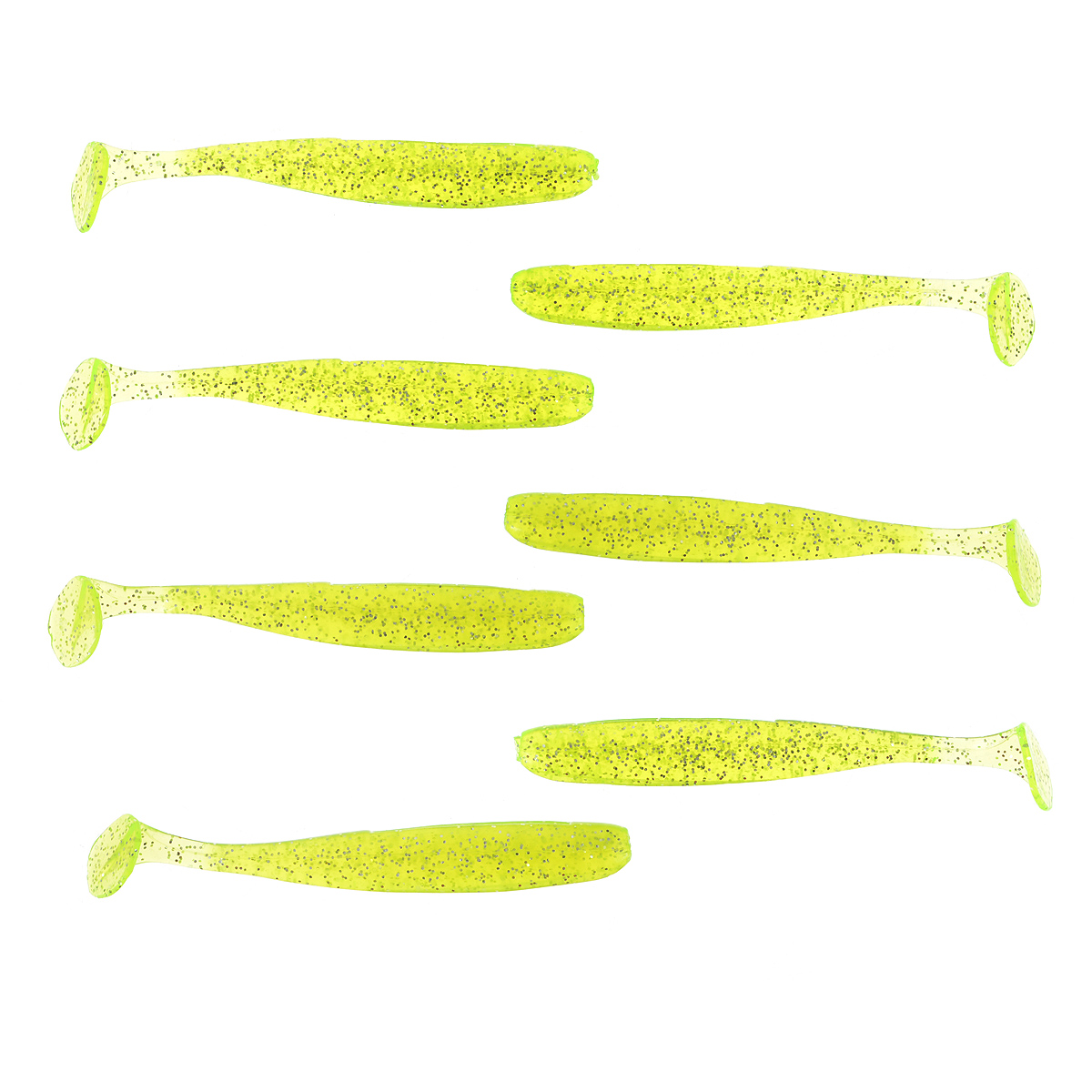 Приманка съедобная Риппер Allvega Blade Shad, цвет: лайм, серебристый, 7,5 см, 2,5 г, 7 шт10948 Приманка съедобная Риппер Allvega Blade Shad, цвет: лайм, серебристый, 7,5 см, 2,5 г, 7 шт10948Allvega Blade Shad - это виброхвост с удлиненным прогонистым телом и небольшим подвижным хвостом. Успешно применяется для ловли классическим джигом и в других спиннинговых оснастках. Нателе виброхвоста предусмотрены специальные канавки для использования Blade Shad в монтажах с офсетным крючком. Дополнительную привлекательность приманке придает использование в составе активной биодобавки, соли и специального ароматизатора.Вес: 2,5 г.Длина: 7,5 см.