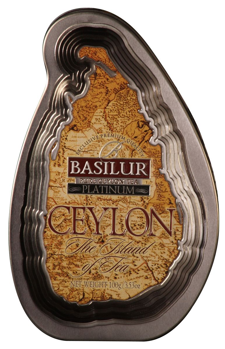 Basilur Platinum черный листовой чай, 100 г (жестяная банка)70285-00 Basilur Platinum черный листовой чай, 100 г (жестяная банка)70285-00Чай чёрный цейлонский байховый листовой Basilur Platinum. FBOP Ex.Sp. - уникальный сорт чая, выращиваемый на плодородных всемирно известных плантациях в районе города Канди. Он обладает особыми яркими вкусовыми качествами, что делает чай Basilur Platinum исключительно ценным.