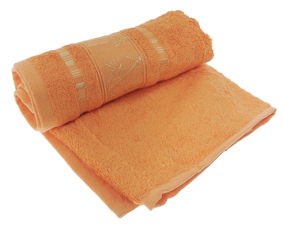 Полотенце Mariposa Bamboo, цвет: оранжевый, 50 х 90 см62333 Полотенце Mariposa Bamboo, цвет: оранжевый, 50 х 90 см62333Полотенце Mariposa Bamboo, изготовленное из 60% бамбука и 40% хлопка, подарит массу положительных эмоций и приятных ощущений. Полотенца из бамбука только издали похожи на обычные. На самом деле, при первом же прикосновении вы ощутите невероятную мягкость и шелковистость. Таким полотенцем не нужно вытираться - только коснитесь кожи - и ткань сама все впитает! Несмотря на богатую плотность и высокую петлю полотенца, оно быстро сохнет, остается легким даже при намокании. Благородный тон создает уют и подчеркивает лучшие качества махровой ткани. Полотенце Mariposa Bamboo станет достойным выбором для вас и приятным подарком для ваших близких. Размер полотенца: 50 см х 90 см.