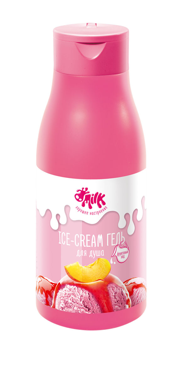 Milk Гель для душа Ice-cream Фруктовый лед, 500 мл31503 Milk Гель для душа Ice-cream Фруктовый лед, 500 мл31503Сочный флакон хорошего настроения! Гель для душа со вкусом фруктового мороженого заряжает энергией и наполняет жизненной силой. Прекрасно очищает кожу, делает ее более гладкой и наполняет сочным ароматом фруктового мороженого. Протеины молока и натуральные экстракты клубники и персика обеспечивают коже дополнительное питание, гладкость и нежность. Хорошего настроения!