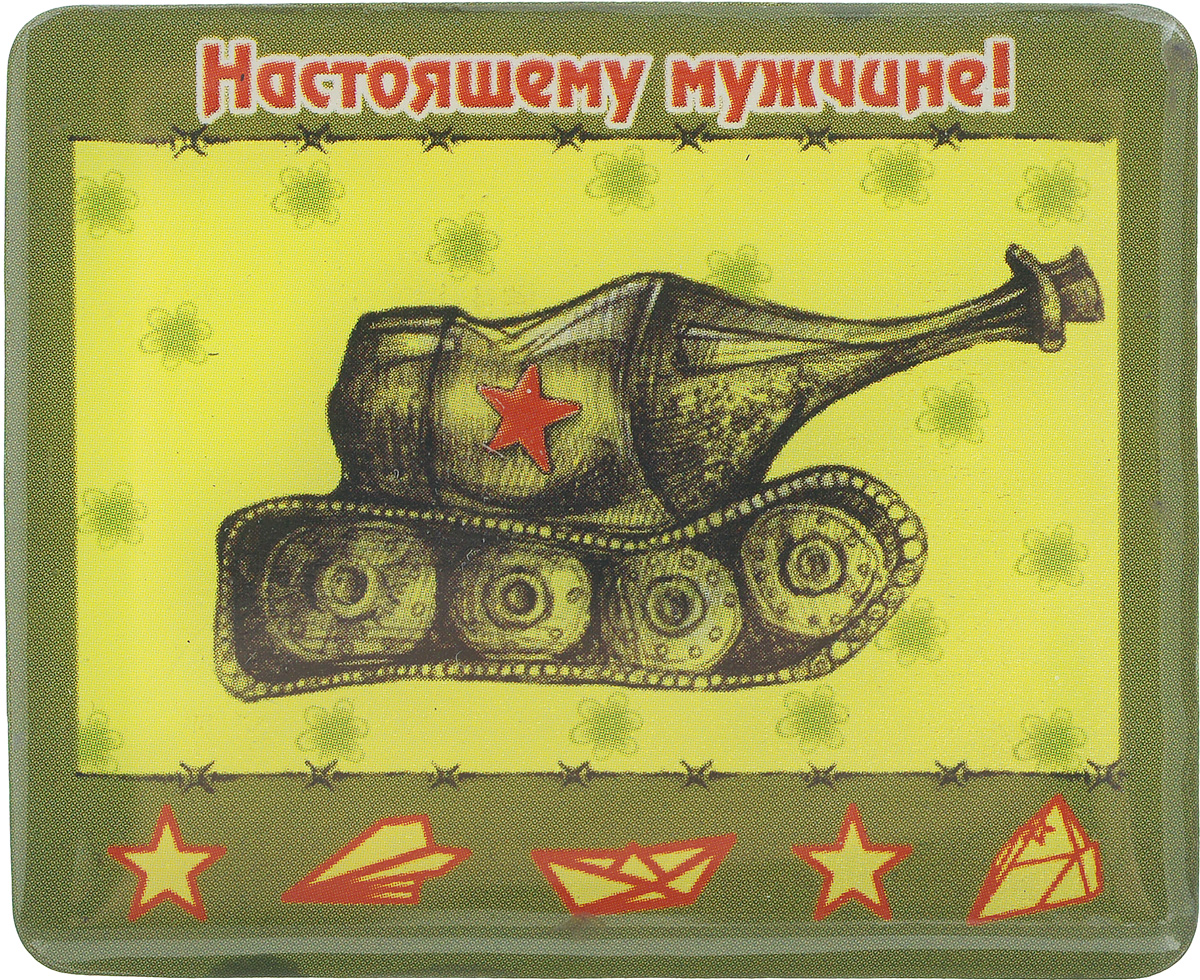 Магнит Феникс-презент Танк, 4,5 x 5,5 см17229 Магнит Феникс-презент Танк, 4,5 x 5,5 см17229Магнит прямоугольной формы Феникс-презент Танк, выполненный из агломерированного феррита, станет приятным штрихом в повседневной жизни. Оригинальный магнит, декорированный изображением танка, поможет вам украсить не только холодильник, но и любую другую магнитную поверхность. Материал: агломерированный феррит.