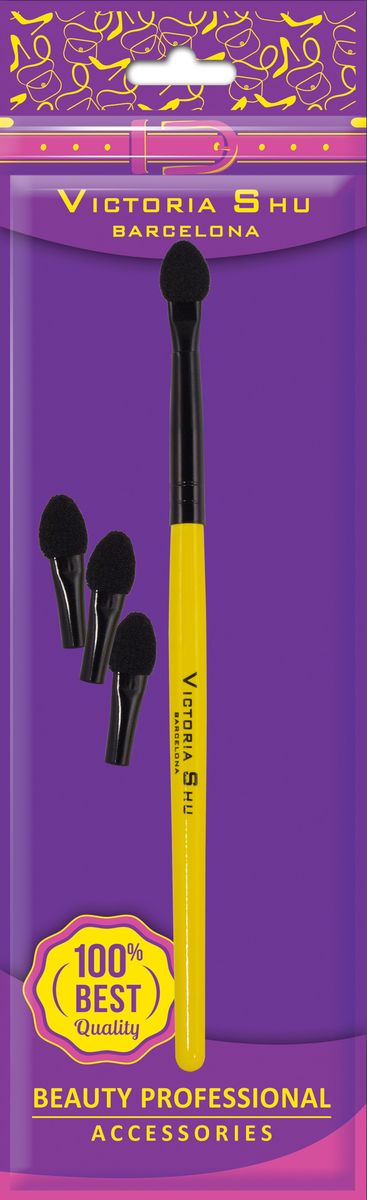 Victoria Shu Аппликатор для нанесения теней (с 3-мя сменными головками) B203, 10 г1301210 Victoria Shu Аппликатор для нанесения теней (с 3-мя сменными головками) B203, 10 г1301210Аппликатор для теней профессионального качества идеально подходит для мягкого нанесения и растушевки пудровых теней для век. С помощью наконечника из микропористого материала можно наносить тени сухим и влажным способом. В комплекте три сменных наконечника. Аппликатор идеален для создания выразительного контура глаз.