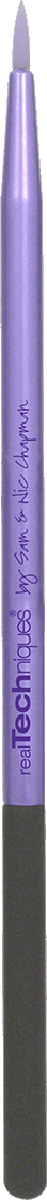 Real Techniques Silicone Liner Brush Кисть для подводкиRT1428 Real Techniques Silicone Liner Brush Кисть для подводкиRT1428Кисть Real Techniques Silicone Liner Brush предназначена для плавного, точного нанесения как жидкой, так и гелевой подводки для глаз. Не впитывает в себя подводку, обеспечивает невероятно легкое, точное и удобное нанесение. Не травмирует и не раздражает нежную кожу век. Материал: силикон. Металлическая ручка для удобного использования. Прорезиненный кончик предотвращает скольжение кисти. Общая длина - 13,5 см, наконечник - 1 см.