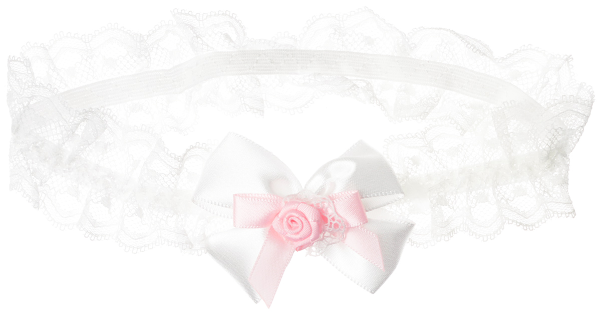 Babys Joy Повязка для волос цвет белый розовый MN 775MN 775_белый, розовый Babys Joy Повязка для волос цвет белый розовый MN 775MN 775_белый, розовыйПовязка для волос Babys Joy выполнена из текстиля, имеет сетчатую структуру и дополнена бантом белого цвета, украшенного розочкой. Повязка позволит не только убрать непослушные волосы с лица, но и придать образу немного романтичности и очарования. Повязка для волос Babys Joy подчеркнет уникальность вашей маленькой модницы и станет прекрасным дополнением к ее неповторимому стилю.