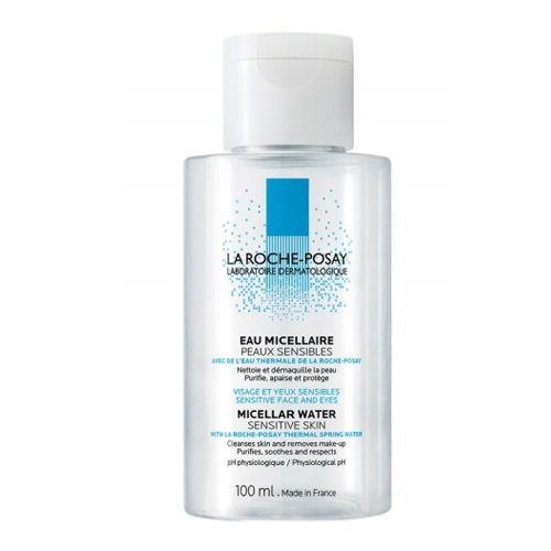 La Roche-Posay Physiological Cleansers Мицелярная вода очищающая 100 млM1040300 La Roche-Posay Physiological Cleansers Мицелярная вода очищающая 100 млM1040300Мягко и тщательно очищает чувствительную кожу лица и глаз любого типа. Смягчает и успокаивает кожу. В состав входит безопасный сурфактант, который способствует бережному очищению кожи и даже используется в очищающих средствах для младенцев. Высокая переносимость средства. Подходит для очень чувствительных глаз, носителей контактных линз. На основе термальной воды La Roche-Posay.