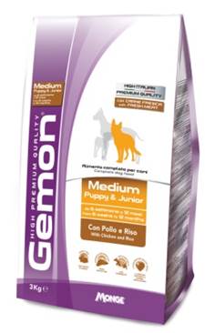 Корм Gemon Dog Medium для щенков средних пород курицей с рисом 15 кг70386210 Корм Gemon Dog Medium для щенков средних пород курицей с рисом 15 кг70386210GEMON MEDIUM PUPPY & JUNIOR C КУРИЦЕЙ И РИСОМ. ПОЛНОЦЕННЫЙ РАЦИОН ДЛЯ ЩЕНКОВ СРЕДНИХ ПОРОД. Полнорационный корм на основе мяса курицы и риса для щенков средних пород в возрасте от 6 недель до 12 месяцев. Также рекомендуется во время беременности и лактации животного. Корм обогащен белками, витаминами и минералами, необходимыми для здорового роста и физической активности щенка. Условия хранения: в прохладном темном месте