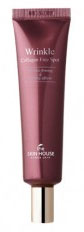 THE SKIN HOUSE Антивозрастное средство для разглаживания глубоких морщин WRINKLE SYSTEM, 30 мл821459 THE SKIN HOUSE Антивозрастное средство для разглаживания глубоких морщин WRINKLE SYSTEM, 30 мл821459Антивозрастное средство для разглаживания глубоких морщин, 30мл Точечное средство обладает интенсивным антивозрастным воздействием, благодаря которому заметно уменьшает морщины. Может быть использовано не только на коже области вокруг глаз, но и на других зонах лица и даже тела. Содержит аденозин, который известен великолепной способностью проникать в кожу. Ингредиент помогает придать коже эластичность, доставляет питательные вещества в ее глубокие слои, а так же разглаживает кожу.