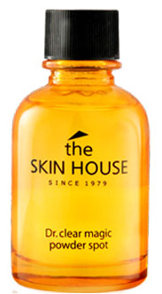 THE SKIN HOUSE Средство для устранения воспалений DR. CLEAR, 30 мл821251 THE SKIN HOUSE Средство для устранения воспалений DR. CLEAR, 30 мл821251Средство для устранения воспалений 30мл Пудра для устранения несовершенств является четвертым этапом полноценного ухода за кожей Dr.Clear. Желтая пудра создана для решения локальных проблем отдельных участков кожи: расширенные поры и чрезмерное выделение кожного сала при чувствительной коже больше не проблема! Средство бережно ухаживает и регулирует липидный баланс, а также предотвращает возникновение несовершенств. Нанесите небольшое количество средства на ночь и оно сделает всю работу за Вас. Не раздражает кожу. Ночная эссенция с абсорбирующей пудрой создана на основе природных компонентов, произрастающих в дельте Амазонки: экстракт ягод асаи и экстракт гуараны. Абсорбирующая пудра впитывает излишки кожного сала и контролирует состояние проблемных участков кожи, пока Вы спите.