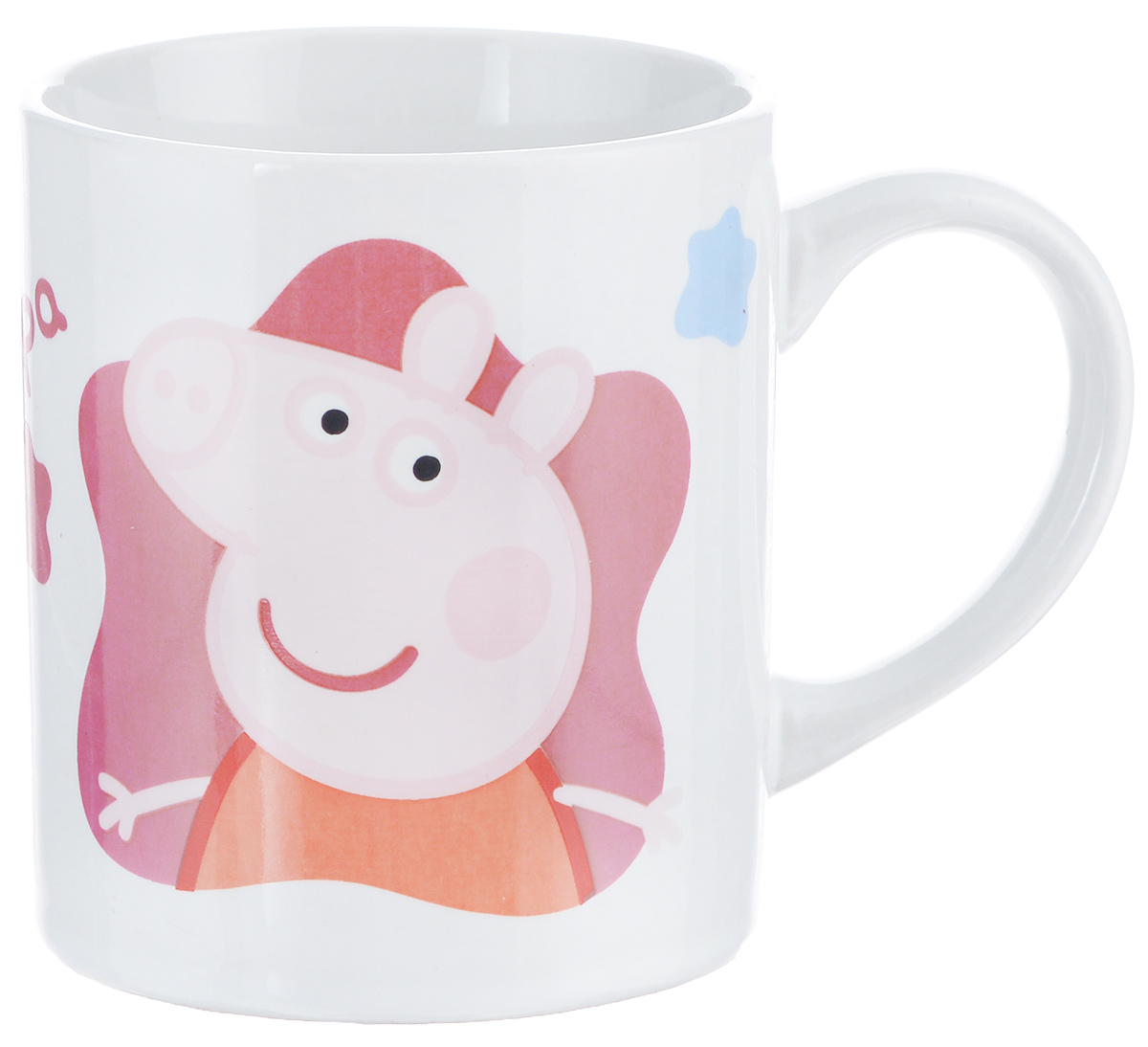 Кружка МФК-профит Peppa Pig, 210 мл72718 Кружка МФК-профит Peppa Pig, 210 мл72718Детская кружка Peppa Pig идеально подойдет для вашего малыша. Она выполнена из керамики белого цвета и оформлена ярким изображением героев из мультфильма Peppa Pig. Кружка дополнена удобной ручкой. Такой подарок станет не только приятным, но и практичным сувениром: кружка станет незаменимым атрибутом чаепития, а оригинальное оформление кружки добавит ярких эмоций в процессе чаепития.