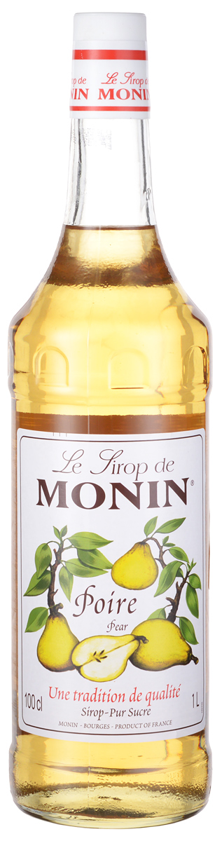 Monin Груша сироп, 1 л0120710 Monin Груша сироп, 1 л0120710Сиропы Monin выпускает одноименная французская марка, которая известна как лидирующий производитель алкогольных и безалкогольных сиропов в мире. В 1912 году во французском городке Бурже девятнадцатилетний предприниматель Джордж Монин основал собственную компанию, которая специализировалась на производстве вин, ликеров и сиропов. Место для завода было выбрано не случайно: город Бурже находился в непосредственной близости от крупных сельскохозяйственных районов — главных поставщиков свежих ягод и фруктов. Производство сиропов стало ключевым направлением деятельности компании Monin только в 1945 году, когда пост главы предприятия занял потомок основателя — Пол Монин. Именно под его руководством ассортимент марки пополнился разнообразными сиропами из натуральных ингредиентов, которые молниеносно заслужили блестящую репутацию в кругу поклонников кофейных напитков и коктейлей. По сей день высокое качество остается базовым принципом деятельности французской марки. Сиропы Монин создаются исключительно из натуральных ингредиентов по уникальным технологиям, позволяющим сохранять в готовом продукте все полезные свойства природного сырья.Эксперты всего мира сходятся во мнении, что сиропы Monin — это «законодатели мод» в миксологии. Ассортимент французской марки на сегодняшний день является самым широким и насчитывает полторы сотни уникальных вкусовых решений. В каталоге компании можно найти как классические вкусы для кофейных напитков (шоколадный, ванильный, ореховый и другие сиропы), так и весьма экзотические варианты (сиропы со вкусом кокоса, зеленой мяты, тирамису, блю курасао, аниса, грейпфрута, пина колады и т. д.) Отметим, что все сиропы обладают мягкими, деликатными вкусороароматическими характеристиками, что говорит о натуральном составе продуктов.Описание:Груша - древний фрукт, культивируемый с античности и отдаленно связан с яблоками. Плоды груши очень разнообразны. Существует несколько форм, цветов и вкусов. Диапазон цветов от светлого золота до зеленого к красному, а вкус варьируется от пирога до очень сладкого к пряному. Сироп MONIN «Груша» имеет вкус спелого аромата груши Уильямс и идеально подходит как дополнение к вашим коктейлям и безалкогольным напиткам. ВКУС: Тонкий запах груши Williams, кисловатый, свежий вкус груши.ПРИМЕНЕНИЕ: Какао, мокко, коктейли, десертные напитки, фруктовые пунши.